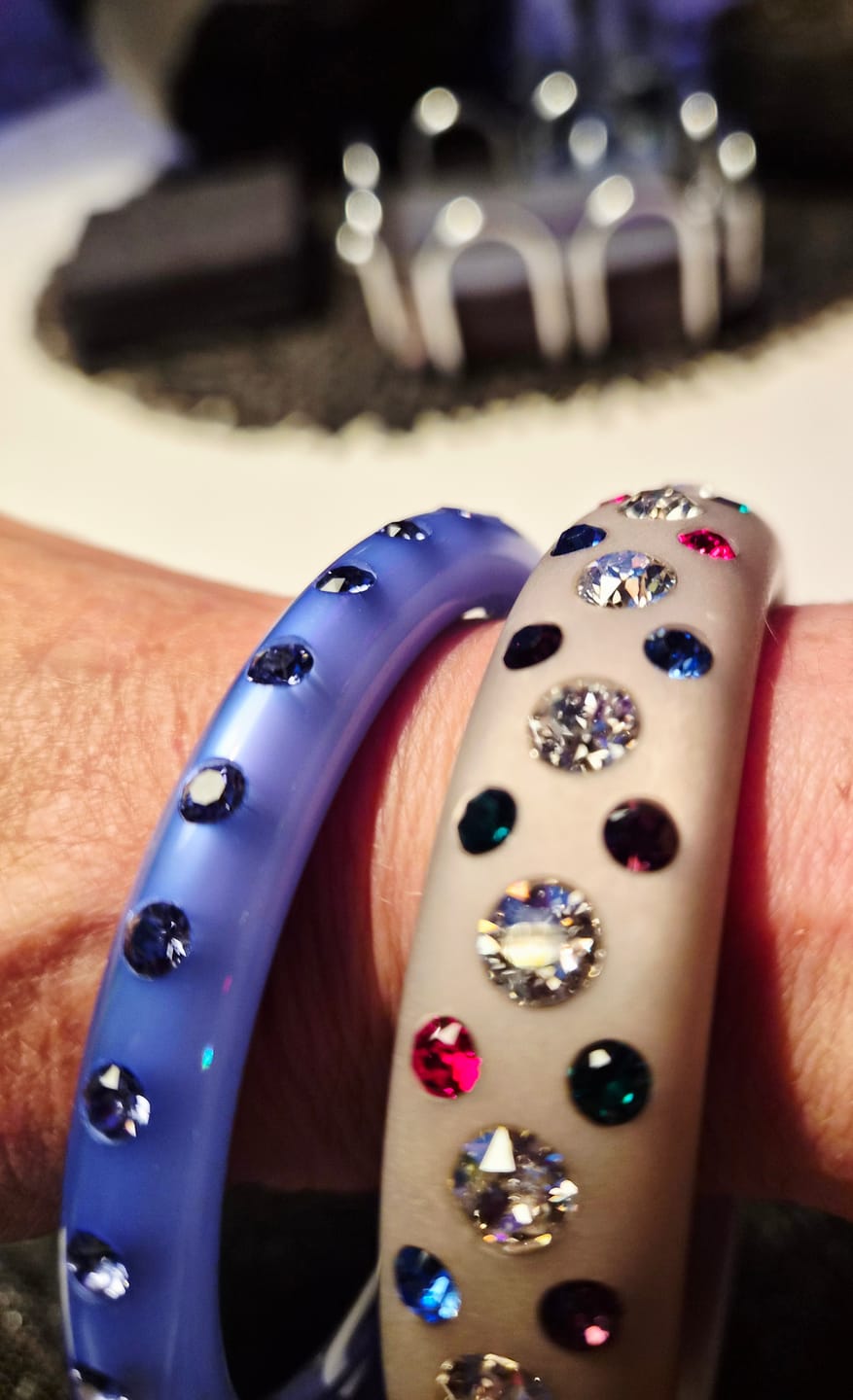 Customer photo review of Classico Armreif Catania in Grau und Multicolor