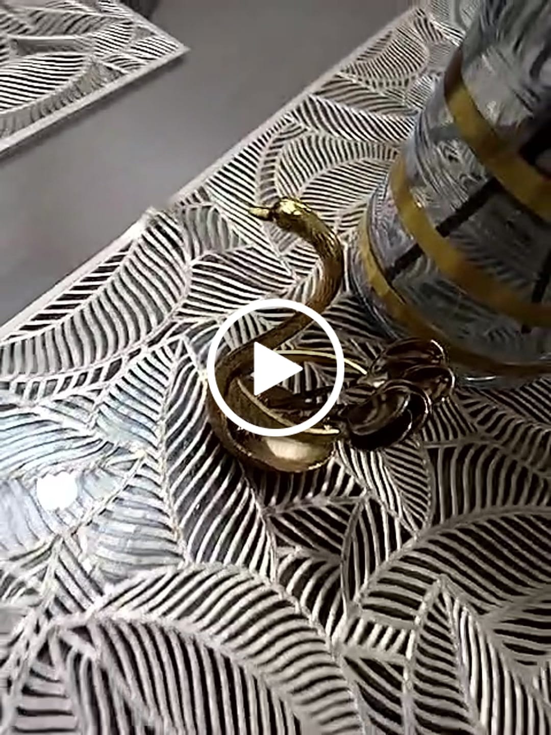 Customer video review of Golden Swan Spoon Set