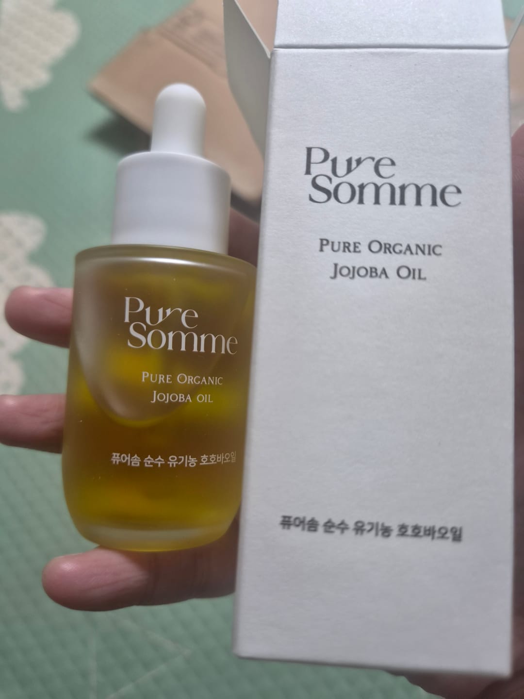 Customer photo review of Pure Somme Pure Organic Jojoba Oil 30ml
