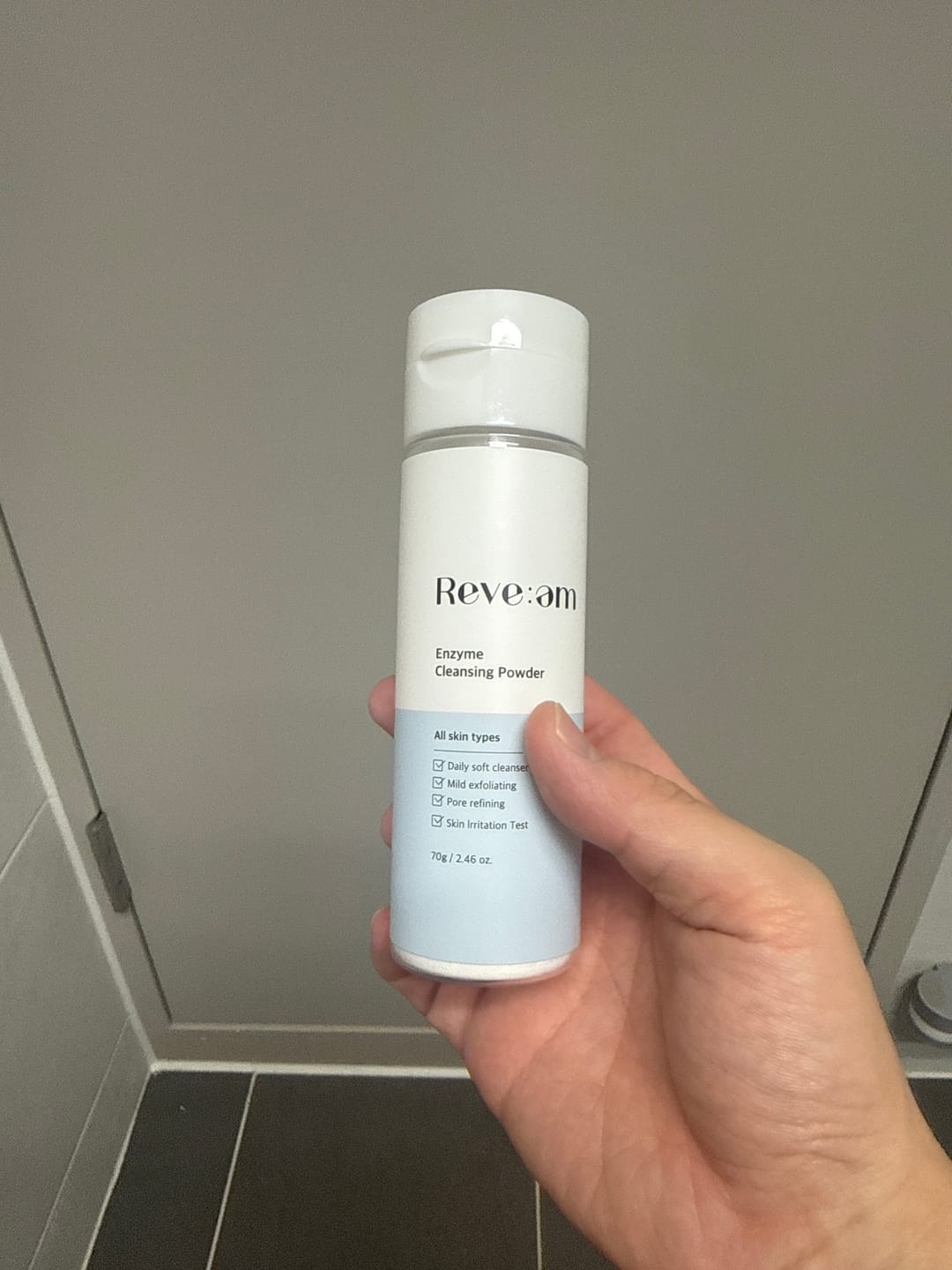 Customer photo review of Reve:am Enzyme Cleansing Powder 70g