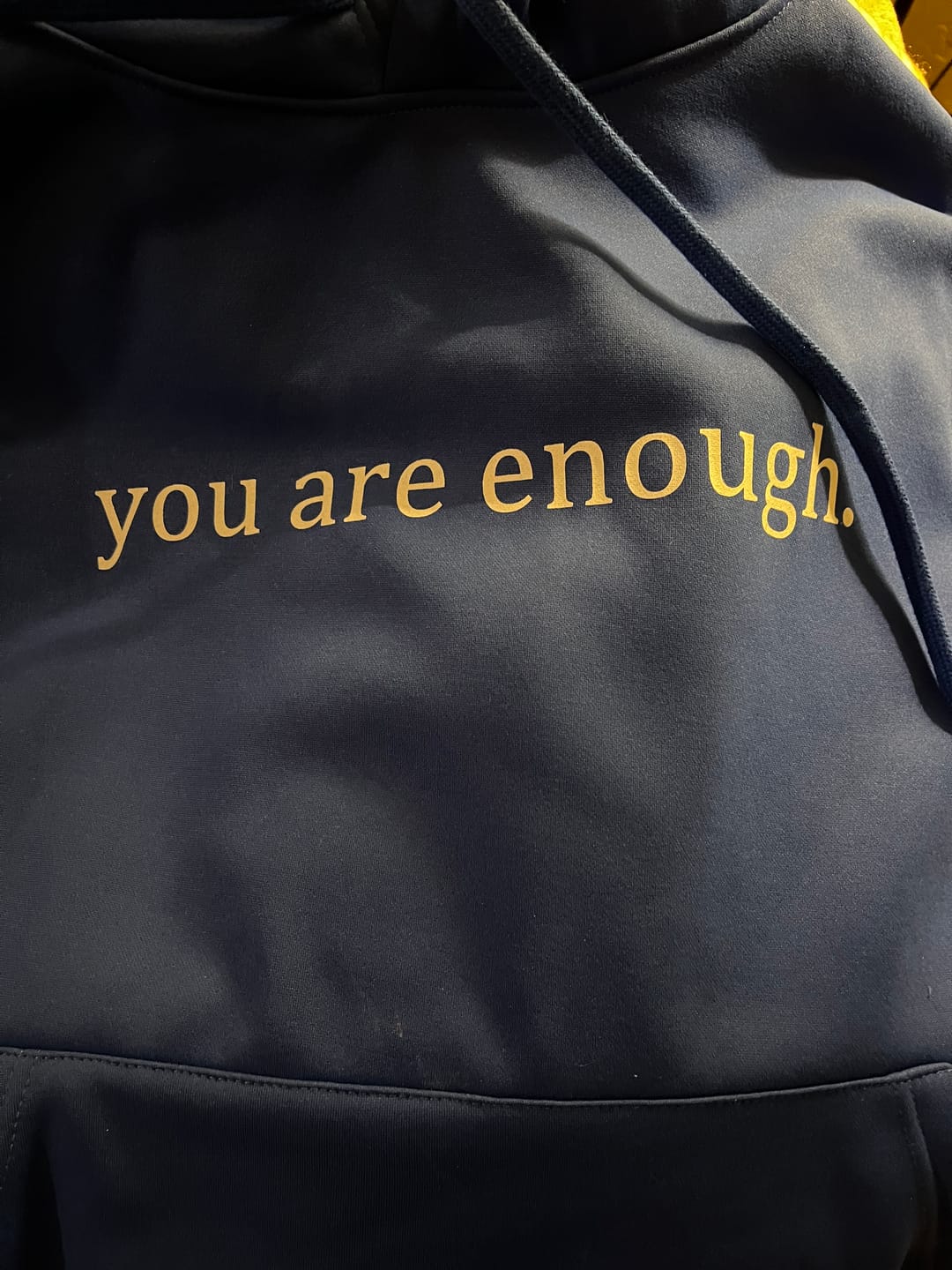 Customer photo review of The Original 'Dear Person Behind Me' Hoodie