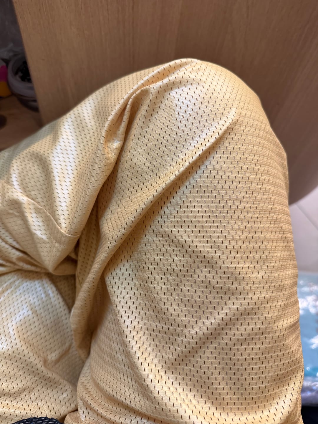 Customer photo review of Victory Straight Leg Mesh Pants With Inner Shorts