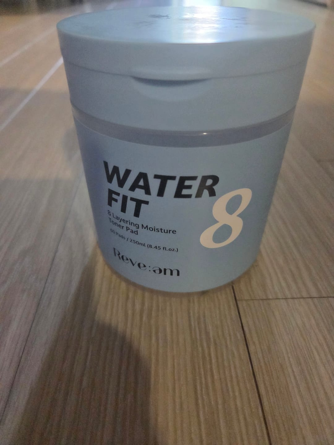 Customer photo review of Reve:am Water-Fit 8-Layer Moisture Pad 60ea