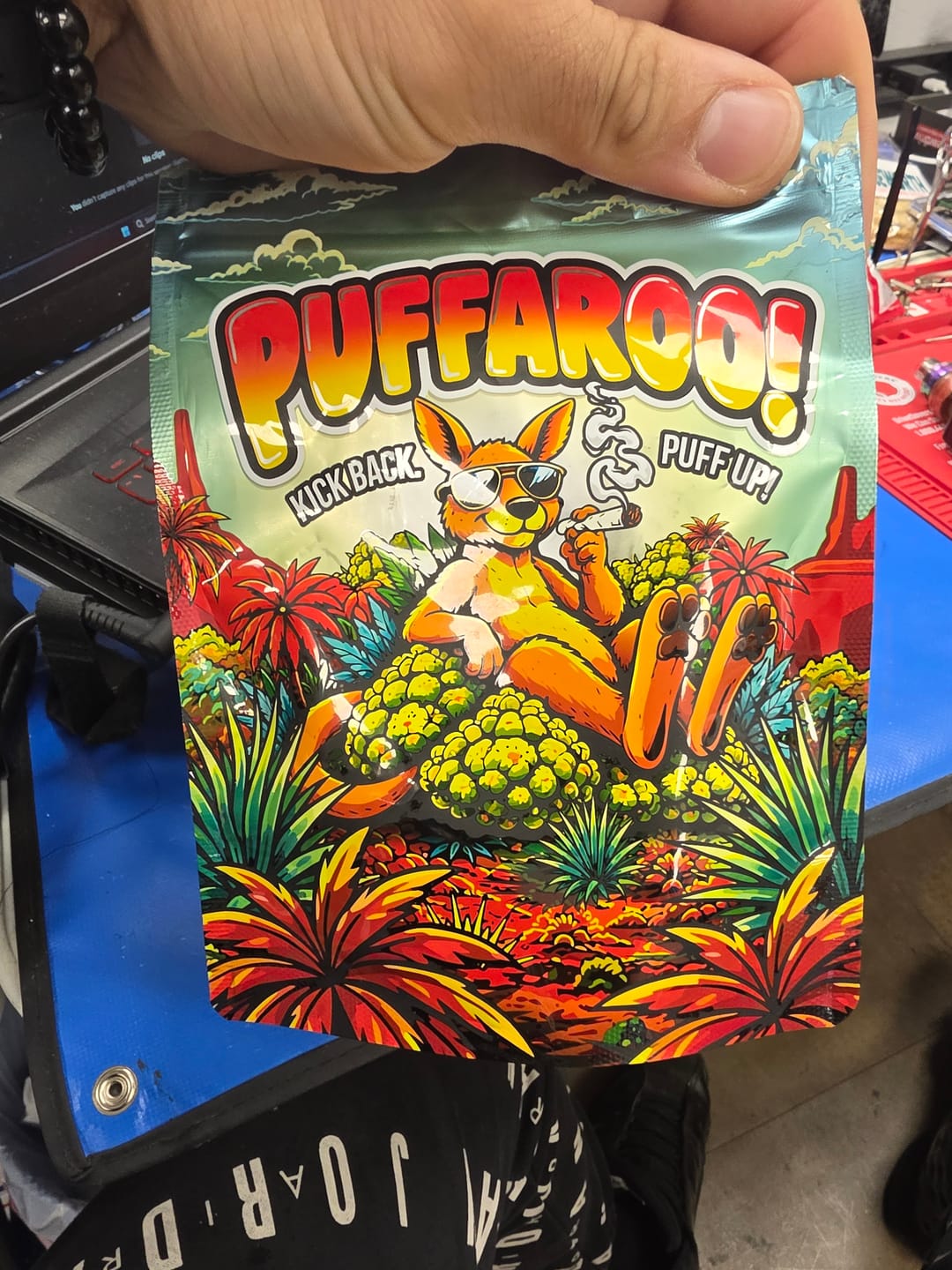 Customer photo review of Puffaroo - Berry Zkittles - 28 Grams - Indica