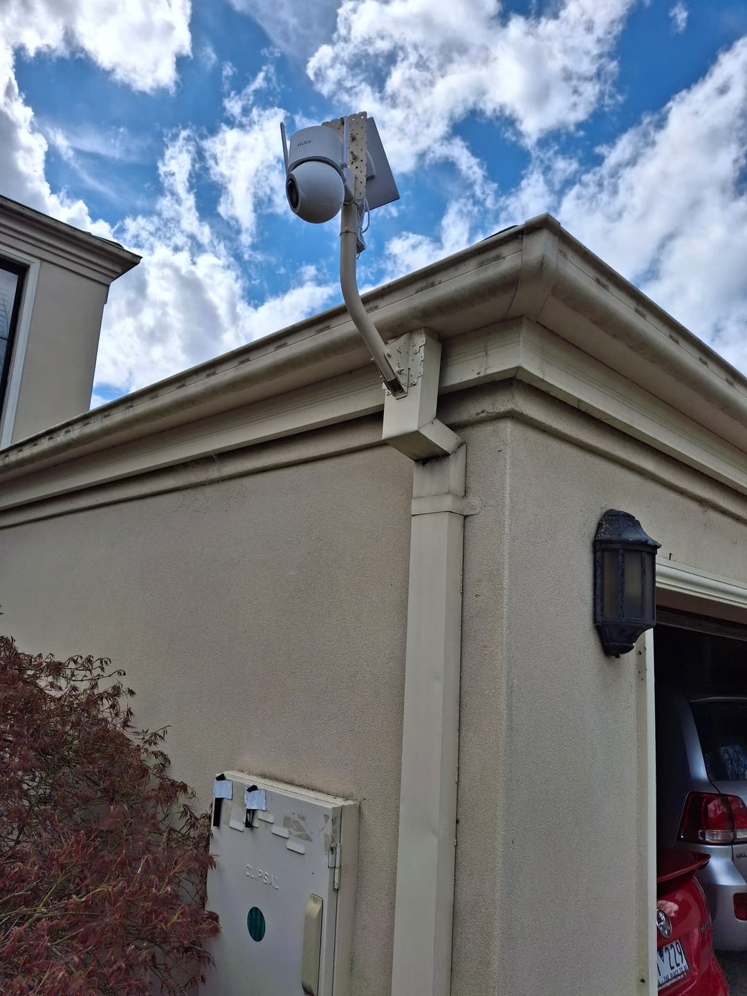 Customer photo review of Solar Camera Pro 3.0 WIFI®