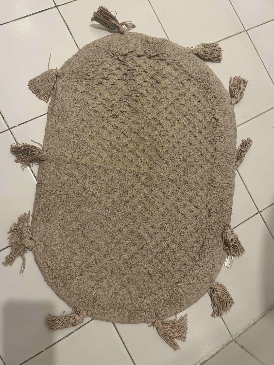 Customer photo review of Lampetie | Elora Tekli Banyo Paspası  40x60 Ekru
