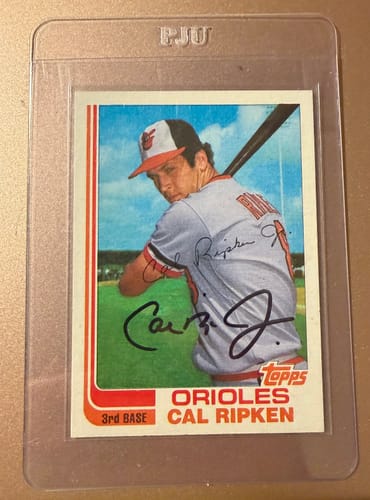 Customer photo review of Cal Ripken Jr Autograph Signing