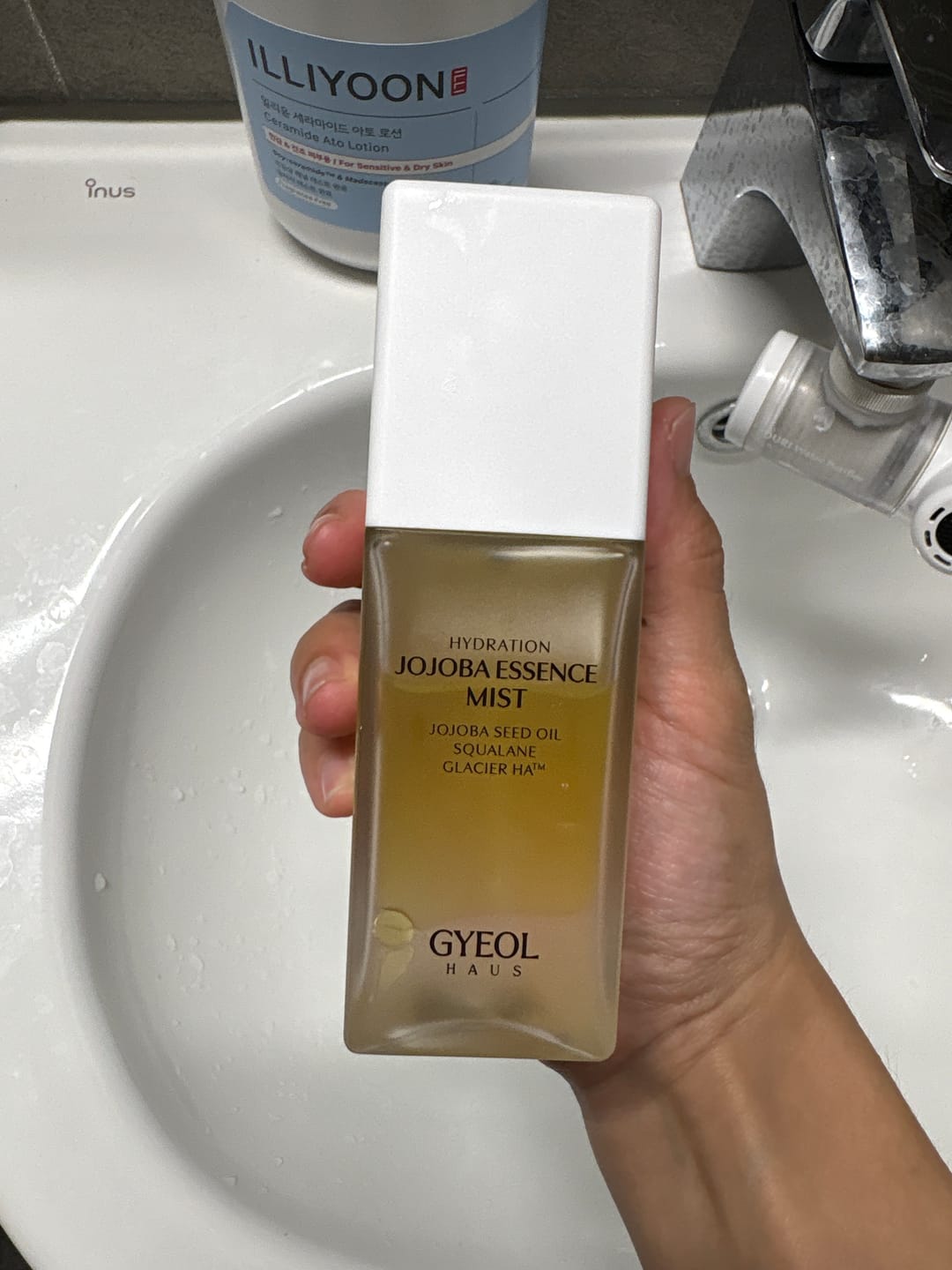 Customer photo review of Gyeol Haus Hydration Jojoba Essence Mist 80ml