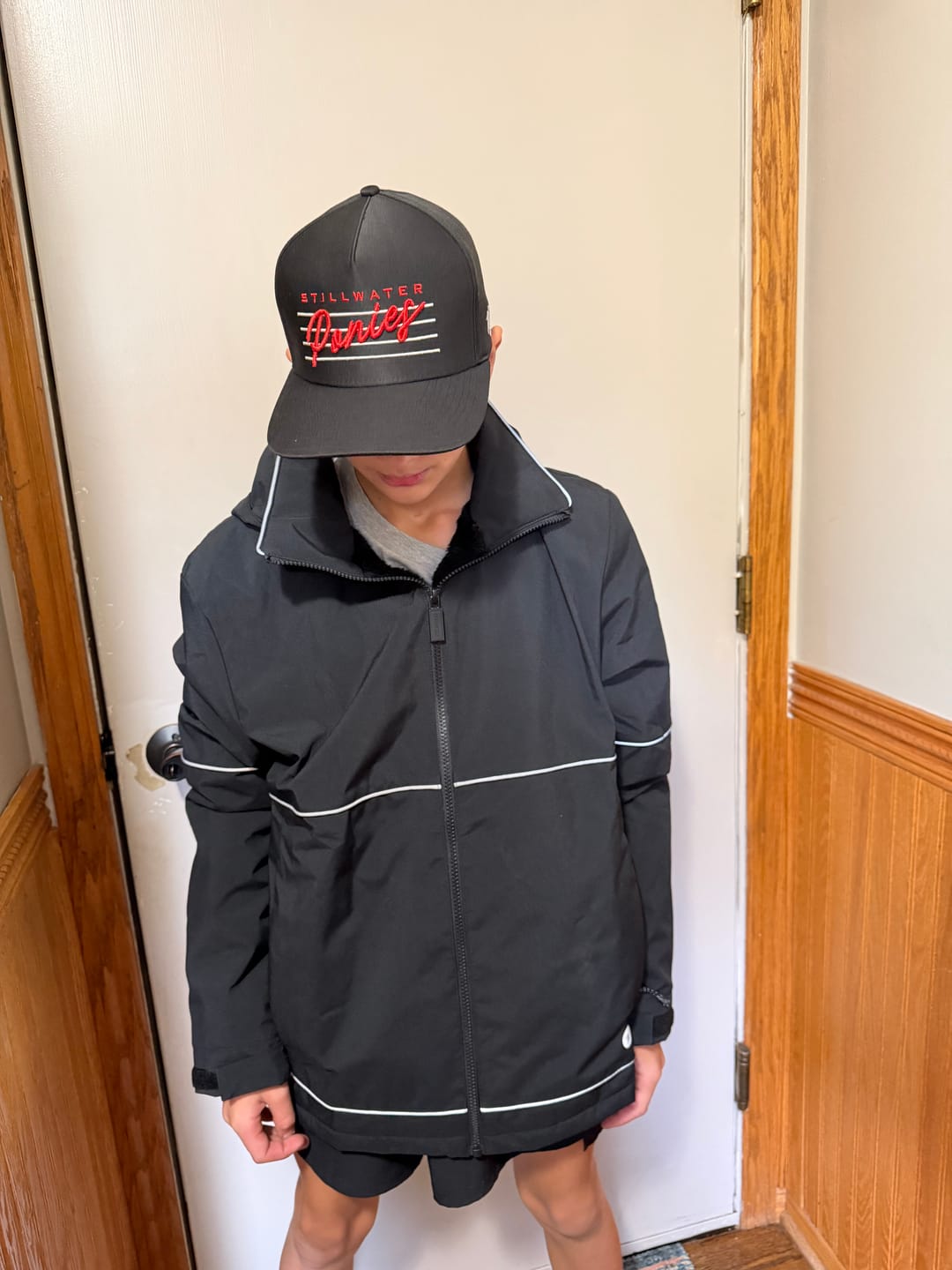 Customer photo review of Playmaker Youth Jacket - Onyx