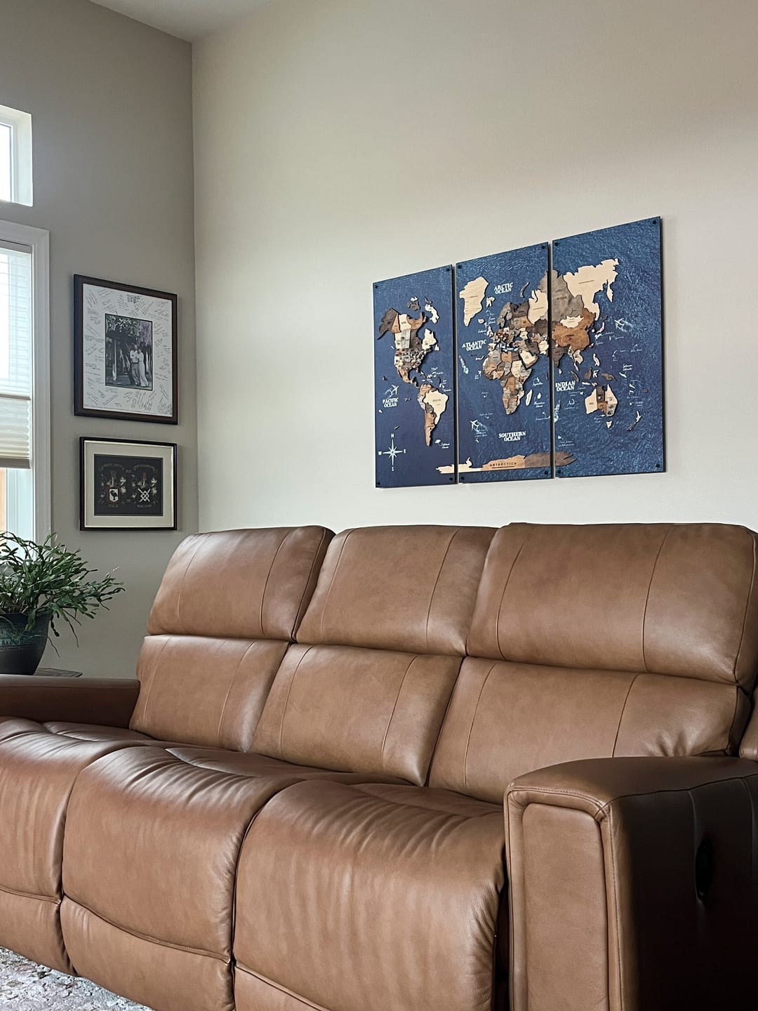 Customer photo review of Flags Push Pins