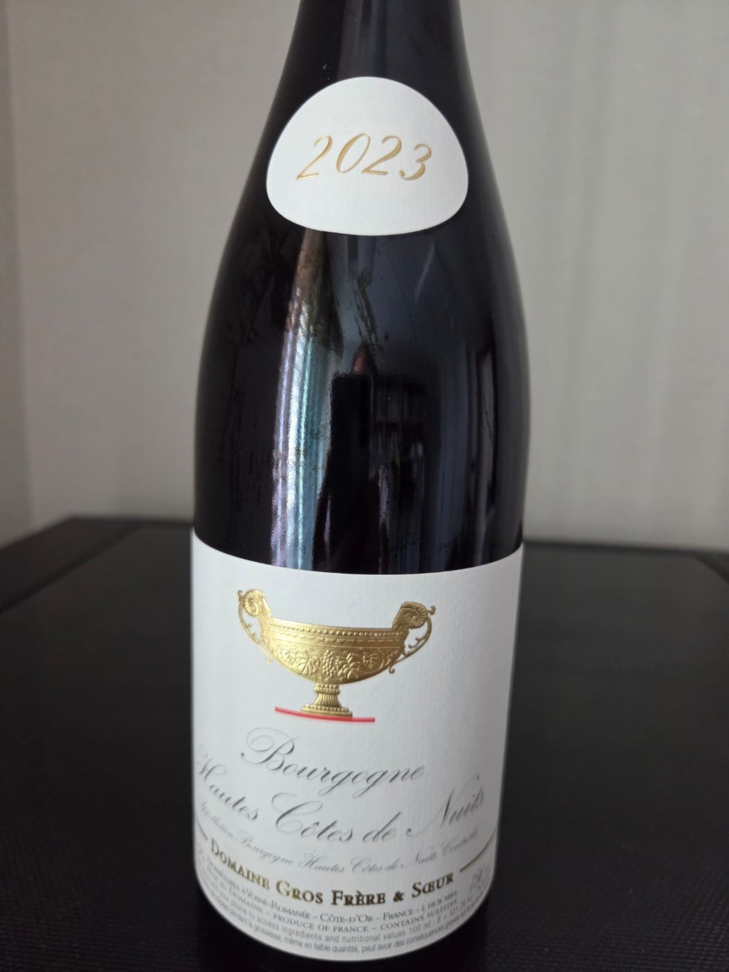 Customer photo review of Domaine Gros Frere et Soeur Hautes Cotes de Nuits Rouge 2023