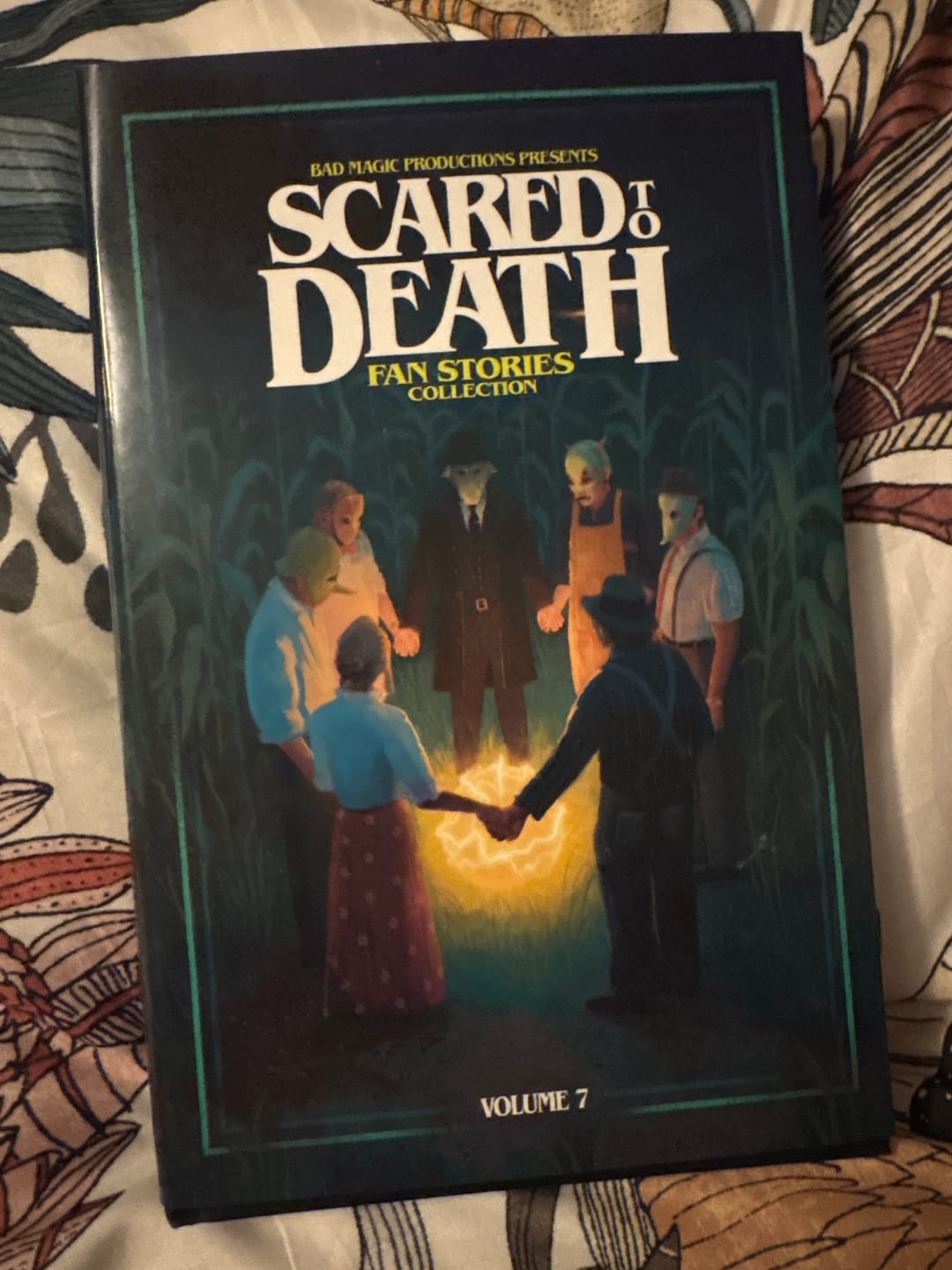 Customer photo review of Scared To Death Book Vol 7 SIGNED COPY!