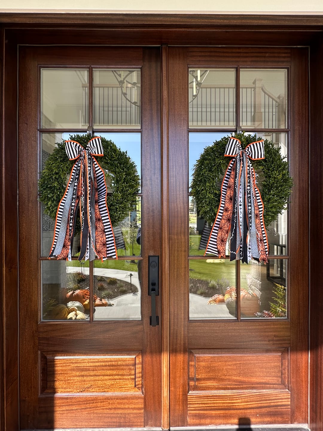 Customer photo review of Bewitched Wreath Ribbon