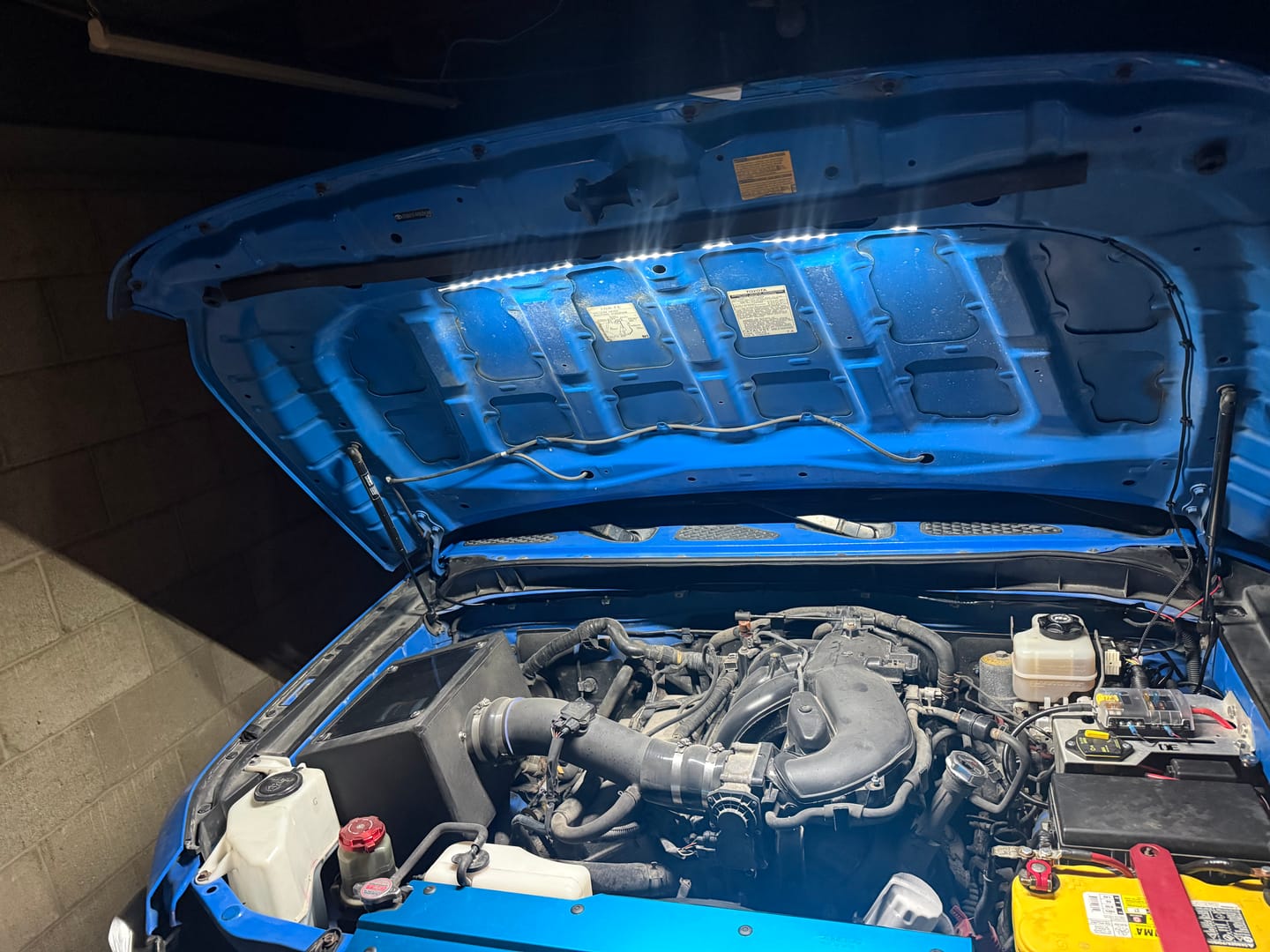 Customer photo review of Engine Bay LED Light Kit Universal Automatic On/Off