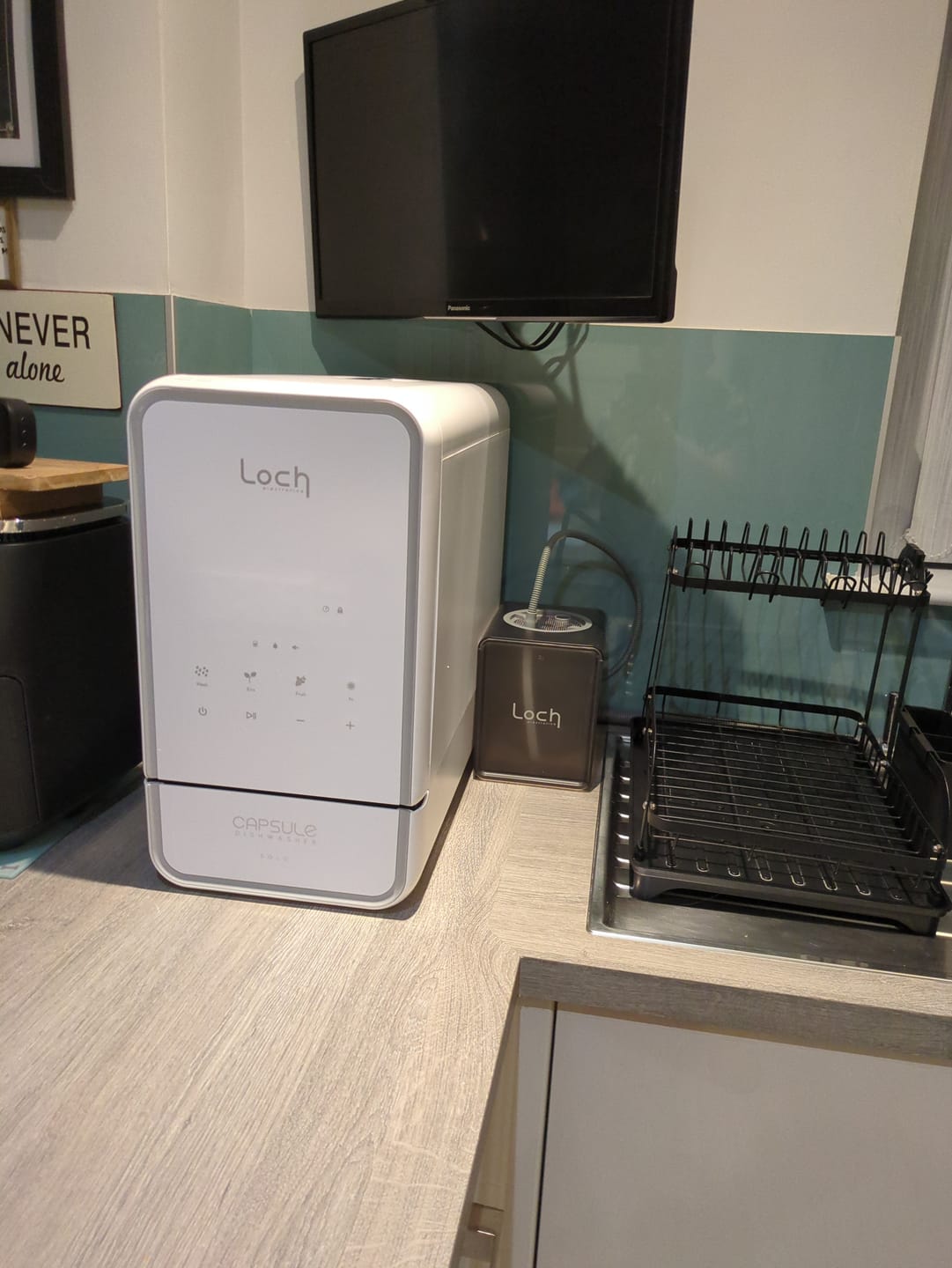 Customer photo review of Capsule Solo Dishwasher