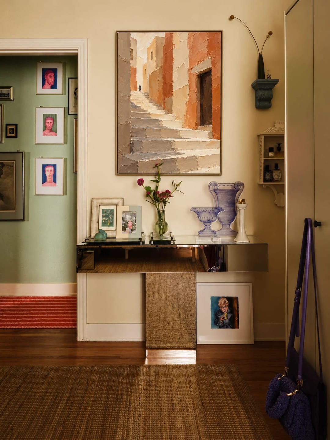 Customer photo review of Textured & Impasto Art｜Steps Into Sunlight