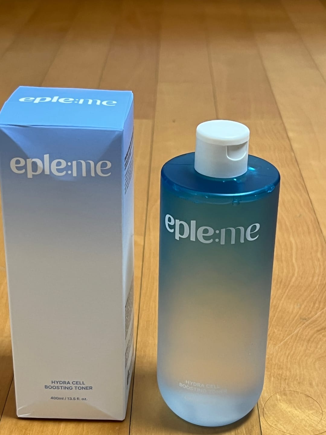 Customer photo review of eple:me Hydra Cell Boosting Toner 400ml