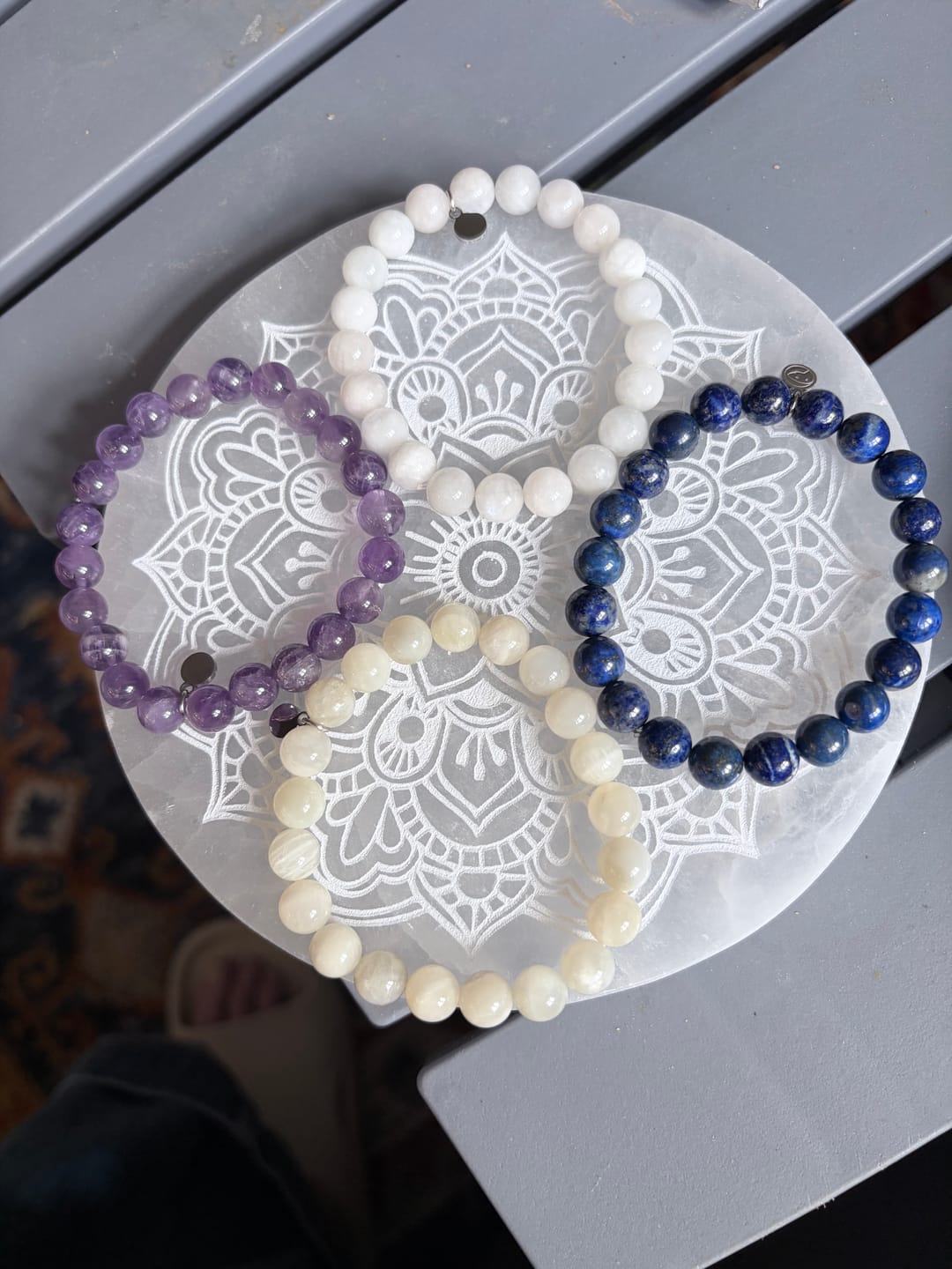 Customer photo review of Moonstone Bracelet