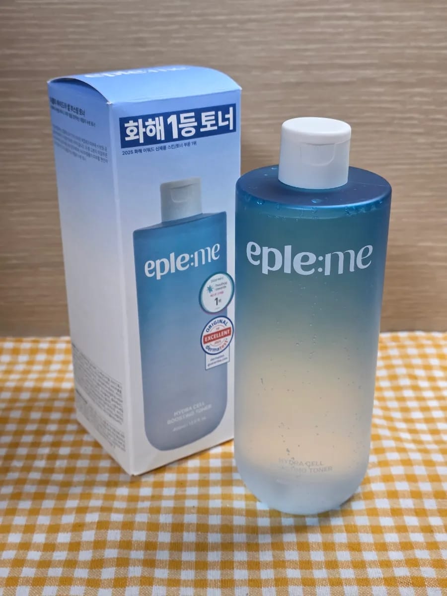 Customer photo review of eple:me Hydra Cell Boosting Toner 400ml