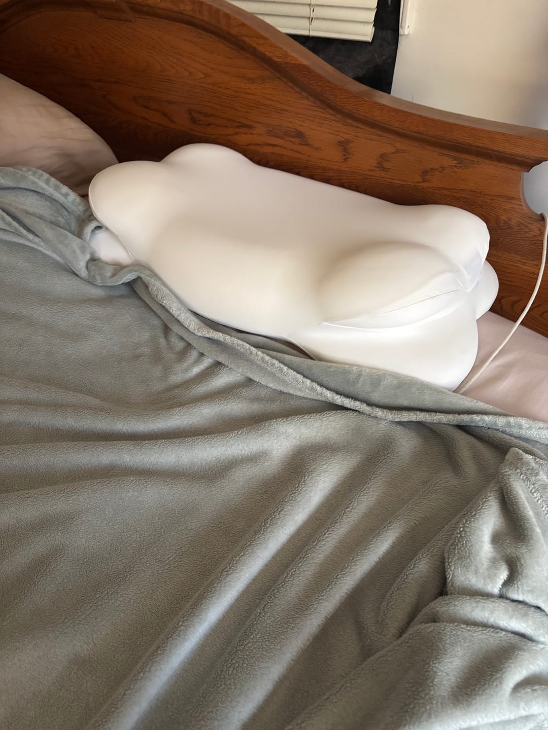 Customer photo review of Cloud Cooling Pillow Case