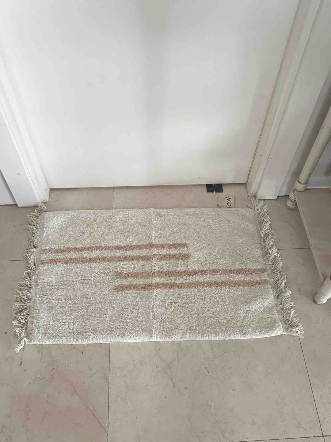 Customer photo review of Bound Tekli Banyo Paspası %100 Pamuk 50x80 cm Beyaz