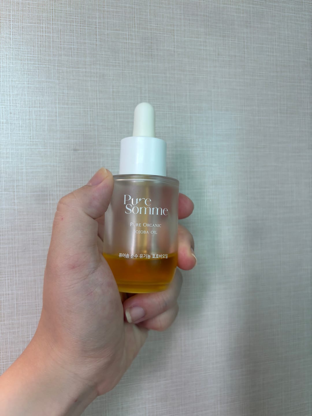 Customer photo review of Pure Somme Pure Organic Jojoba Oil 30ml