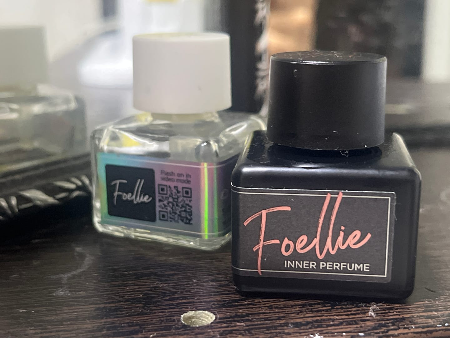 Customer photo review of Foellie Eau de Bijou Feminine Inner Perfume 5ml