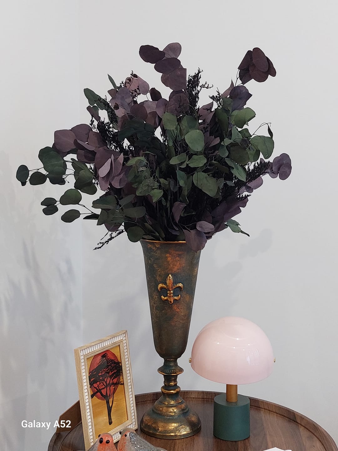 Customer photo review of Guido French Provincial Fleur de Lis Urn Vase, Aged Bronze Finish 43.5cm
