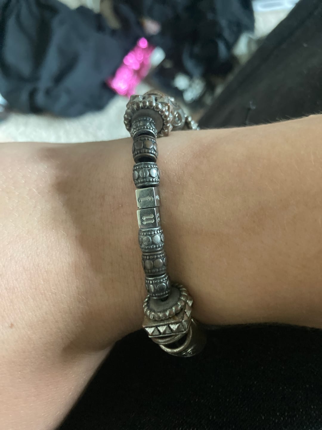 Customer photo review of CUSTOMIZABLE FRIENDSHIP BRACELET