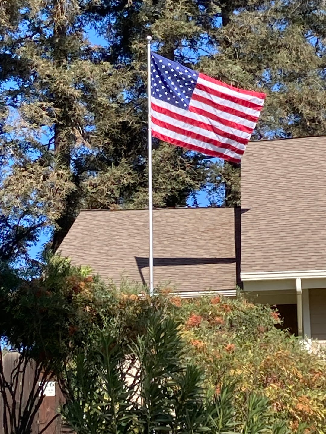 Customer photo review of 4' x 6' American Flag