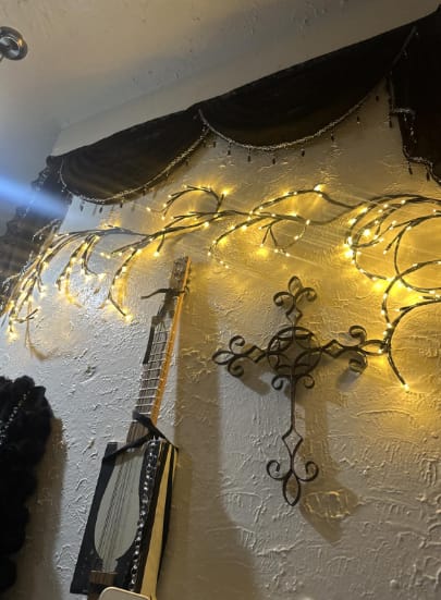 Customer photo review of MerryTwig Christmas Branch Lights