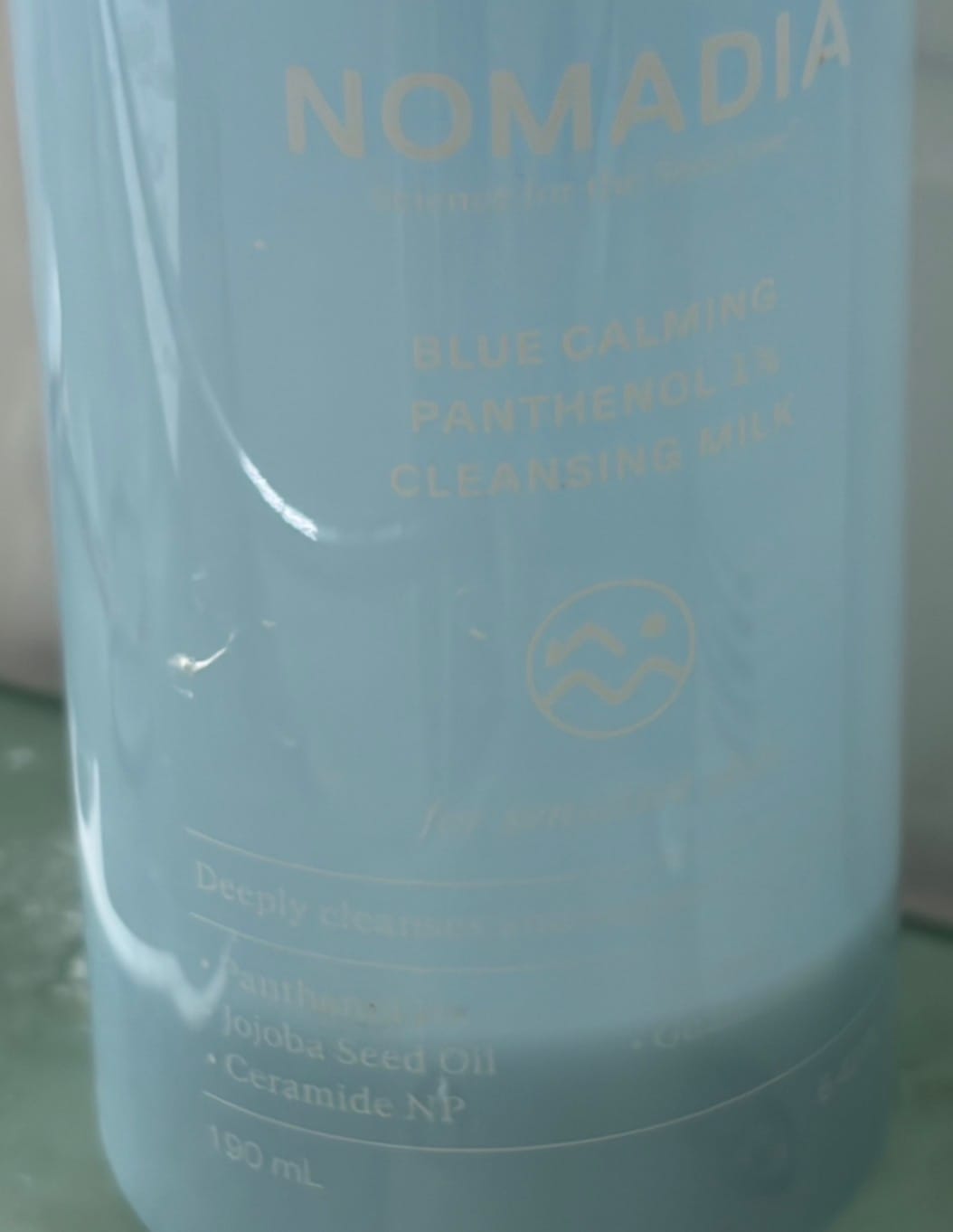 Customer photo review of Nomadia Blue Calming Panthenol 1% Cleansing Milk 190ml