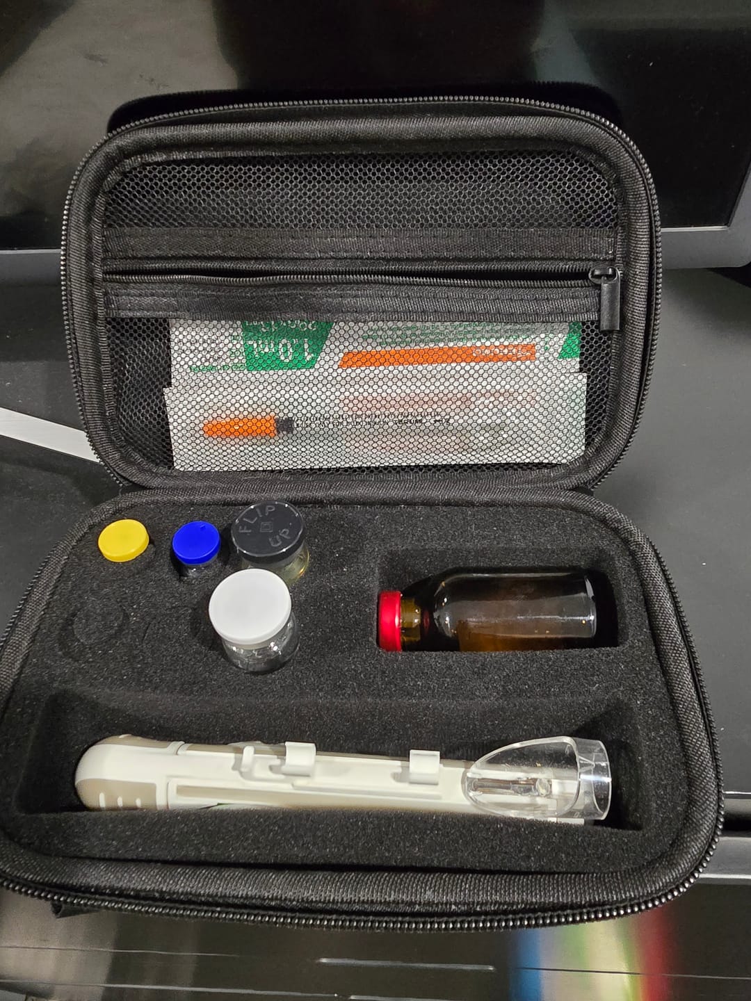 Customer photo review of Protocol Case™ | 10ml & 3ml Vial Storage Case