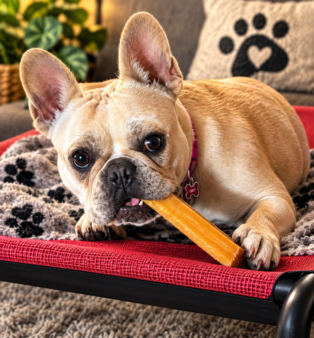 Customer photo review of Strawberry Yak Chew — Vitamin C, Fiber & Teeth Whitening
