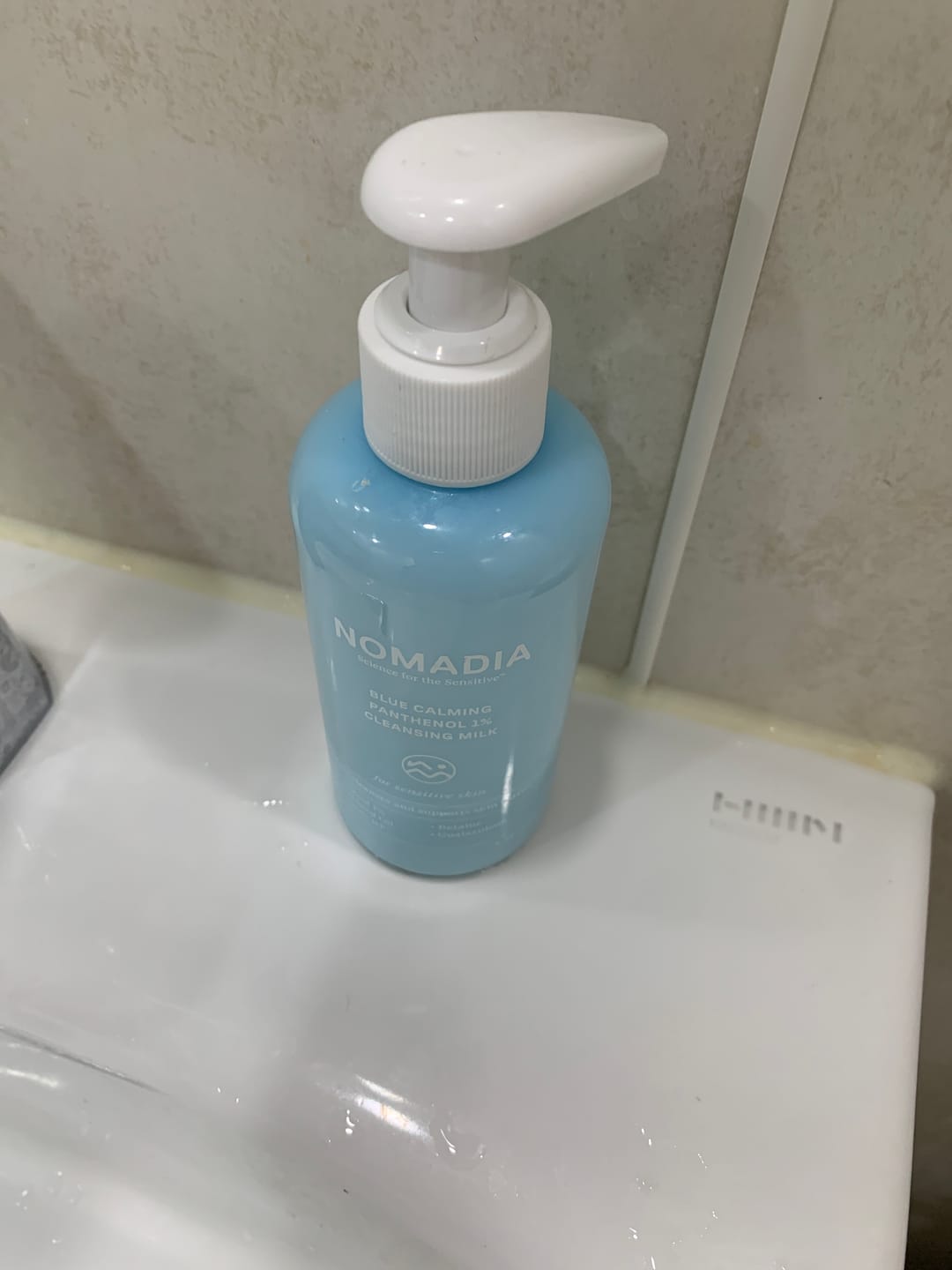 Customer photo review of Nomadia Blue Calming Panthenol 1% Cleansing Milk 190ml