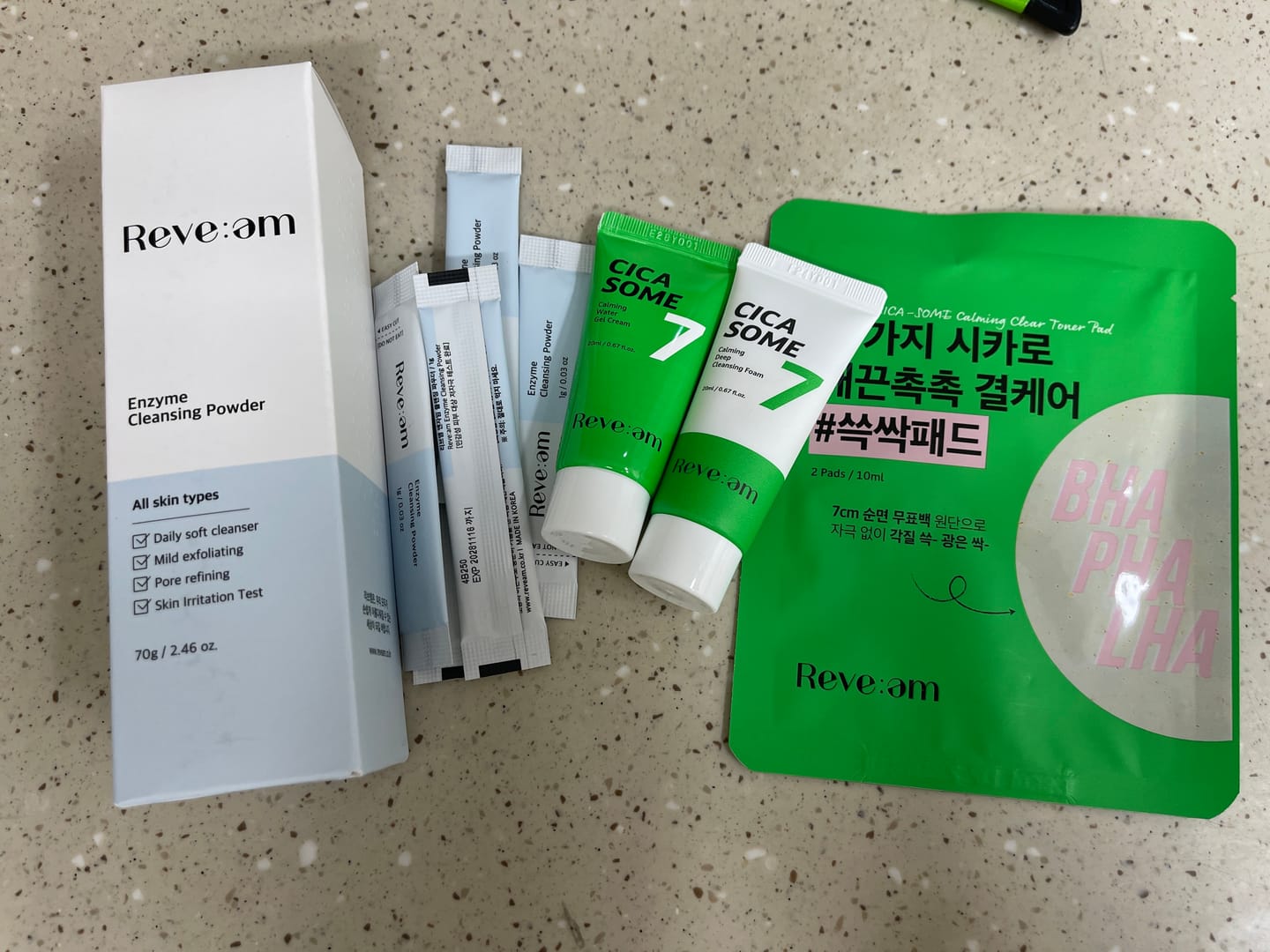 Customer photo review of Reve:am Enzyme Cleansing Powder 70g
