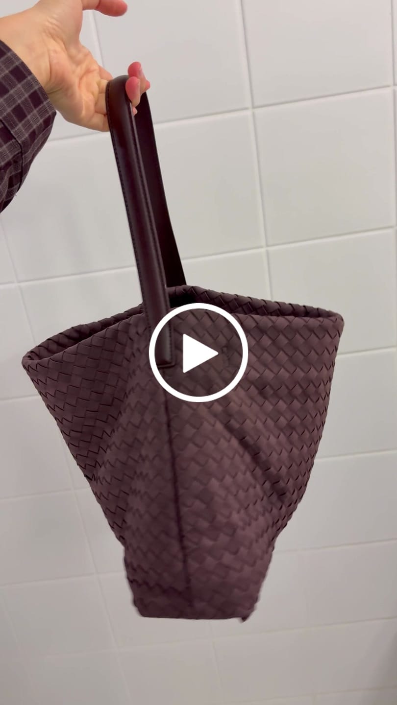 Customer video review of Marceline Suede Tote Bag