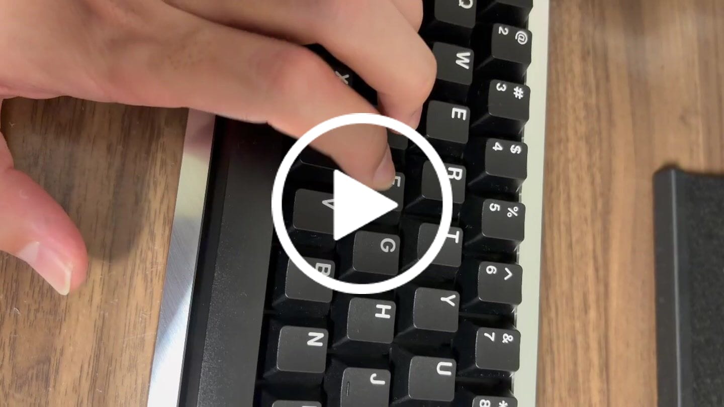 Customer video review of HMX Azalea Linear Switch Factory Lubed (10PCS) - Restock in August