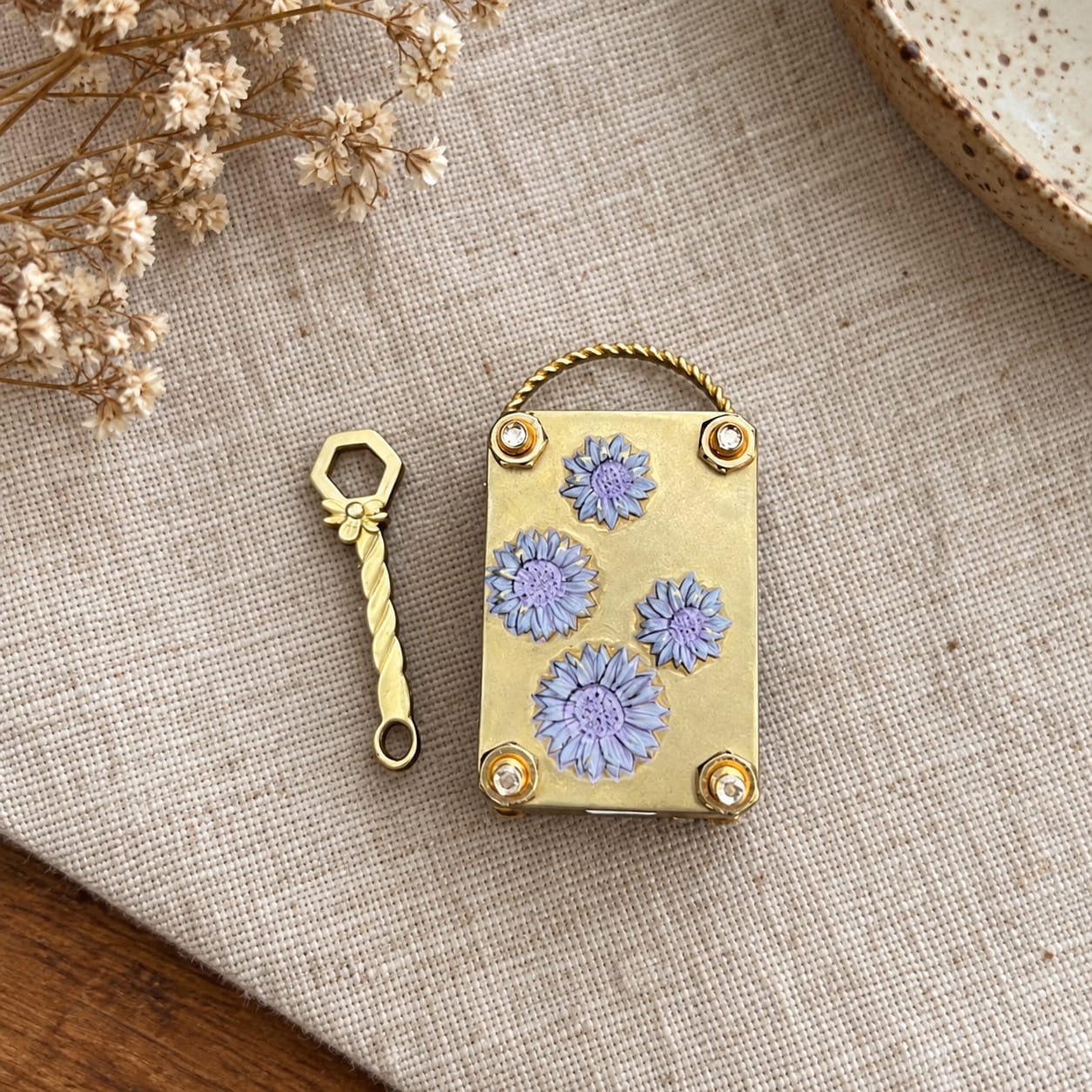Customer photo review of BLÜTENPRESS Mini-Blumenpresse
