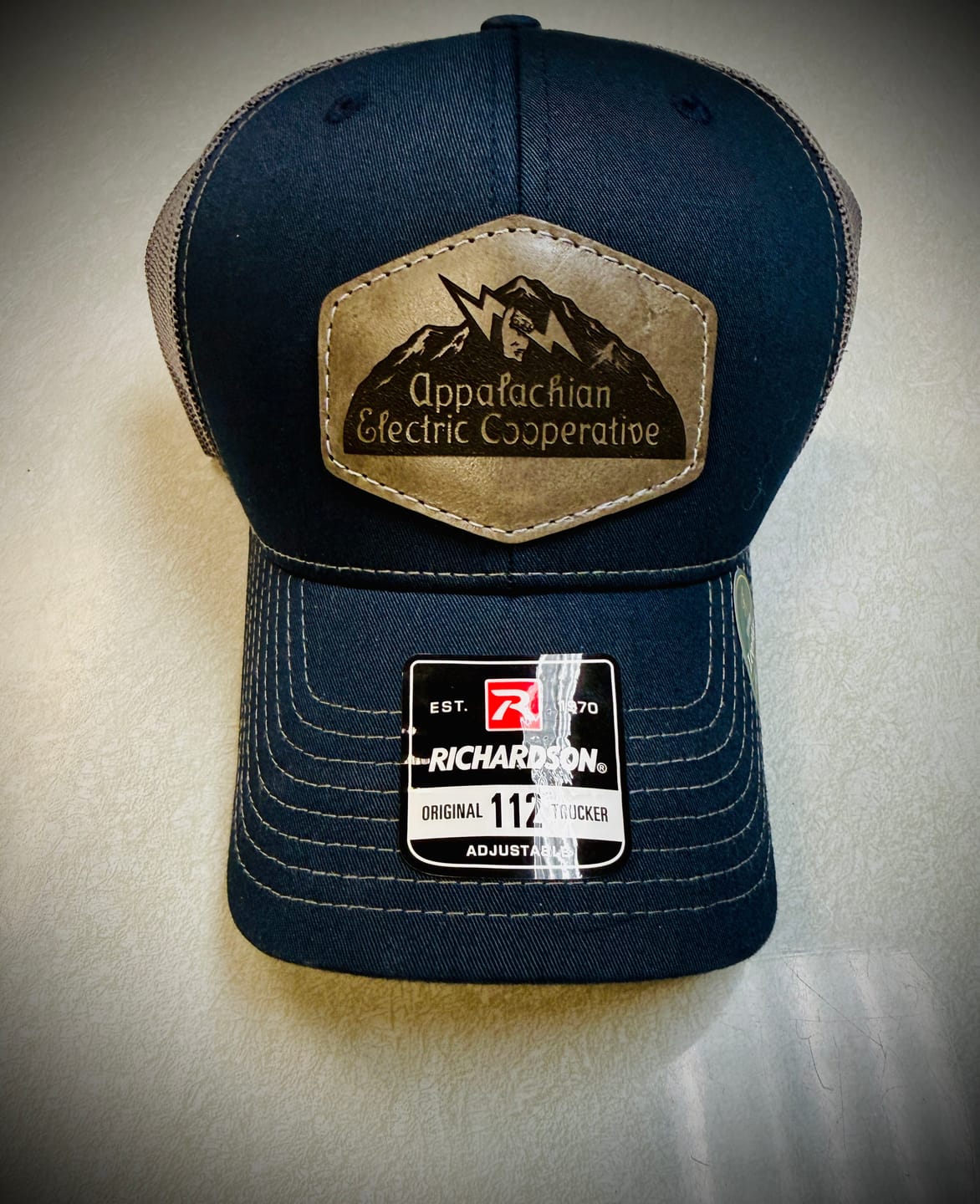 Customer photo review of Richardson 112 Custom Leather Patch Hat