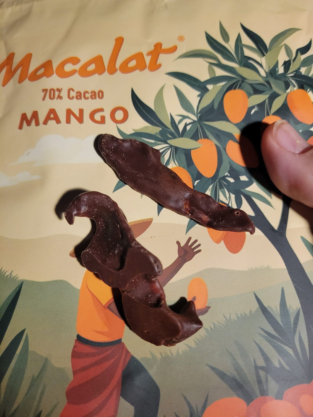Customer photo review of Macalat Mango Pouch