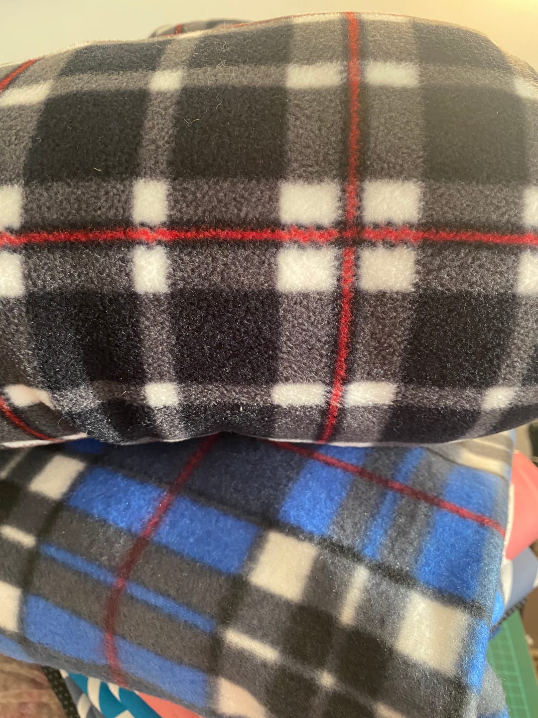 Customer photo review of Plain Fleece/Sweatshirt Remnants