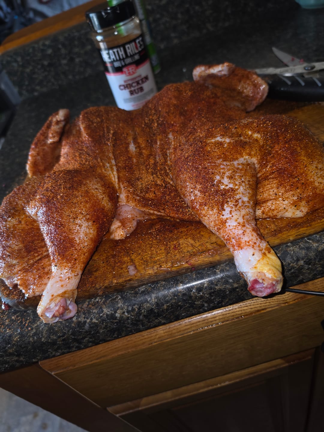 Customer photo review of Chicken Rub