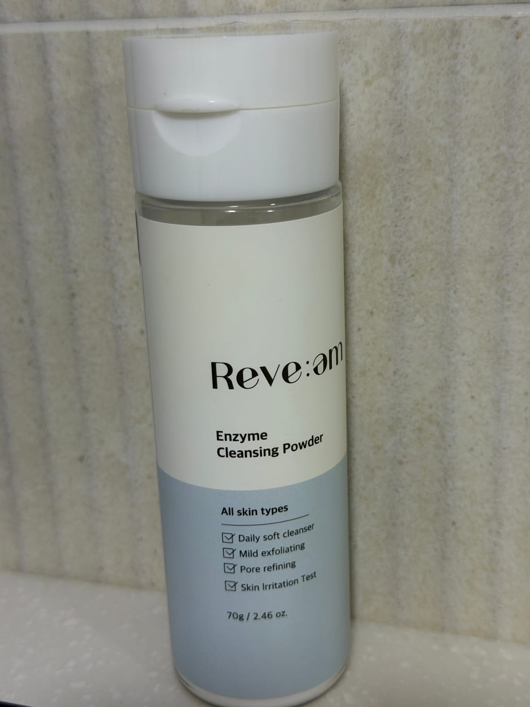 Customer photo review of Reve:am Enzyme Cleansing Powder 70g
