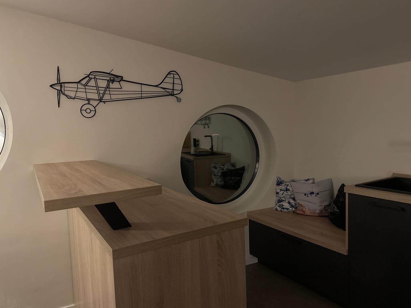 Customer photo review of Husky A-1C  Silhouette Metal Wall Art