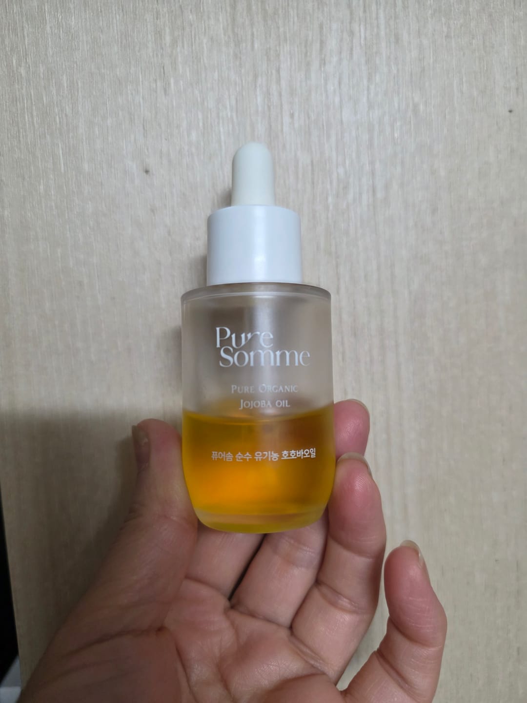 Customer photo review of Pure Somme Pure Organic Jojoba Oil 30ml
