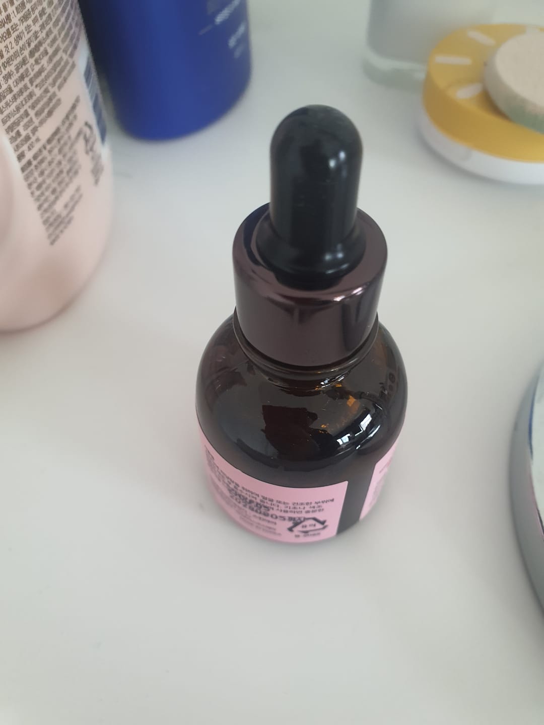 Customer photo review of SKINEYE Natural Fermented Camellia Oil 100 20ml