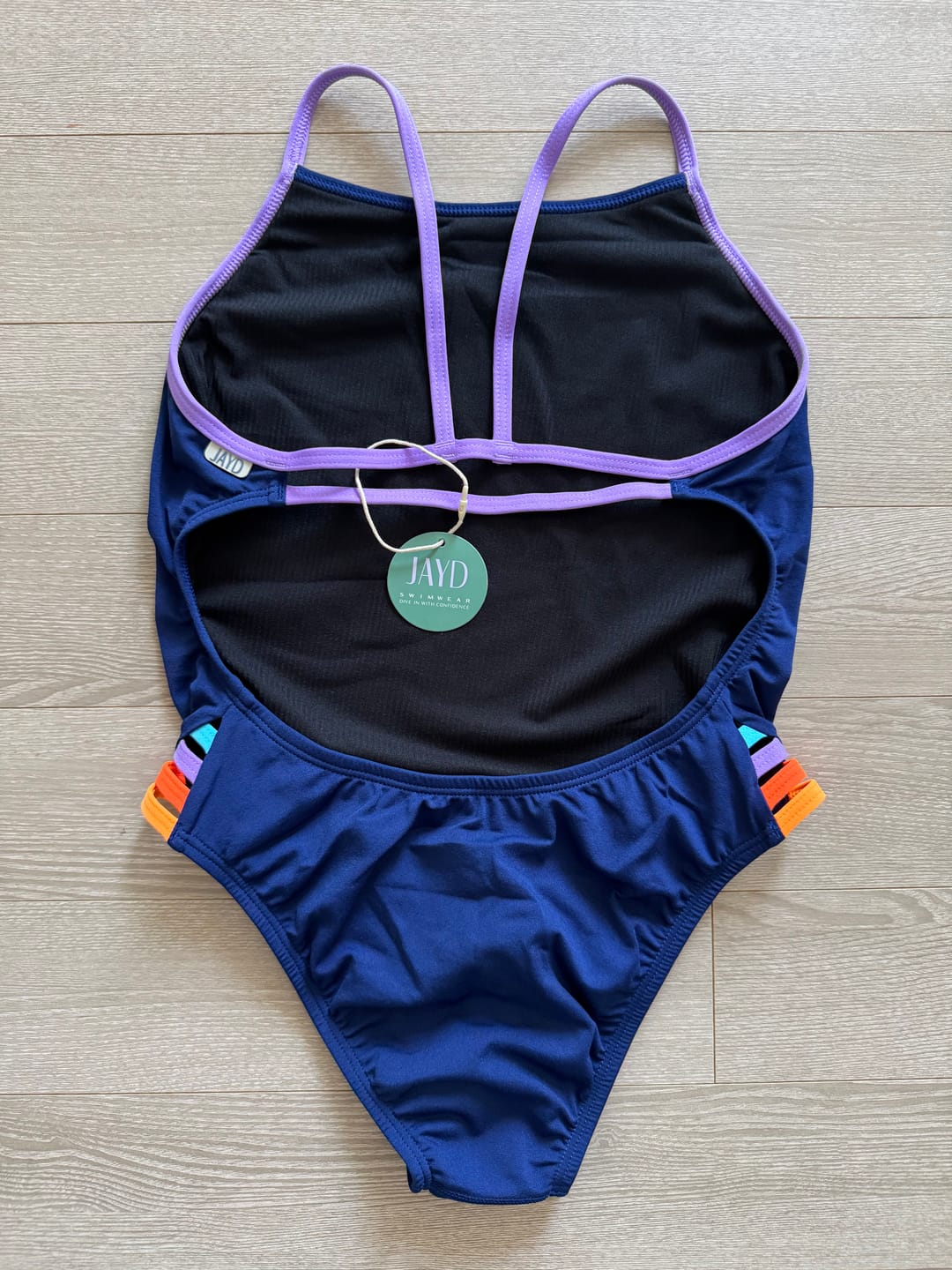 Customer photo review of ZAMBIA ONE PIECE - Navy|Lilac Haze