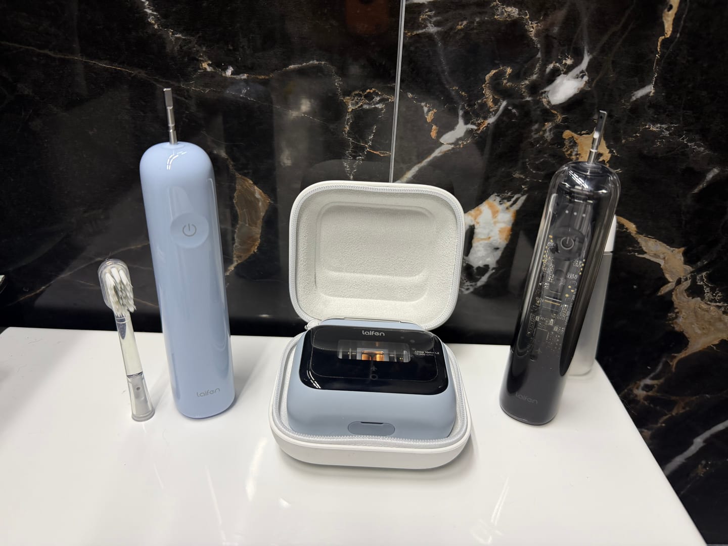 Customer photo review of Laifen Wave Pro Electric Toothbrush