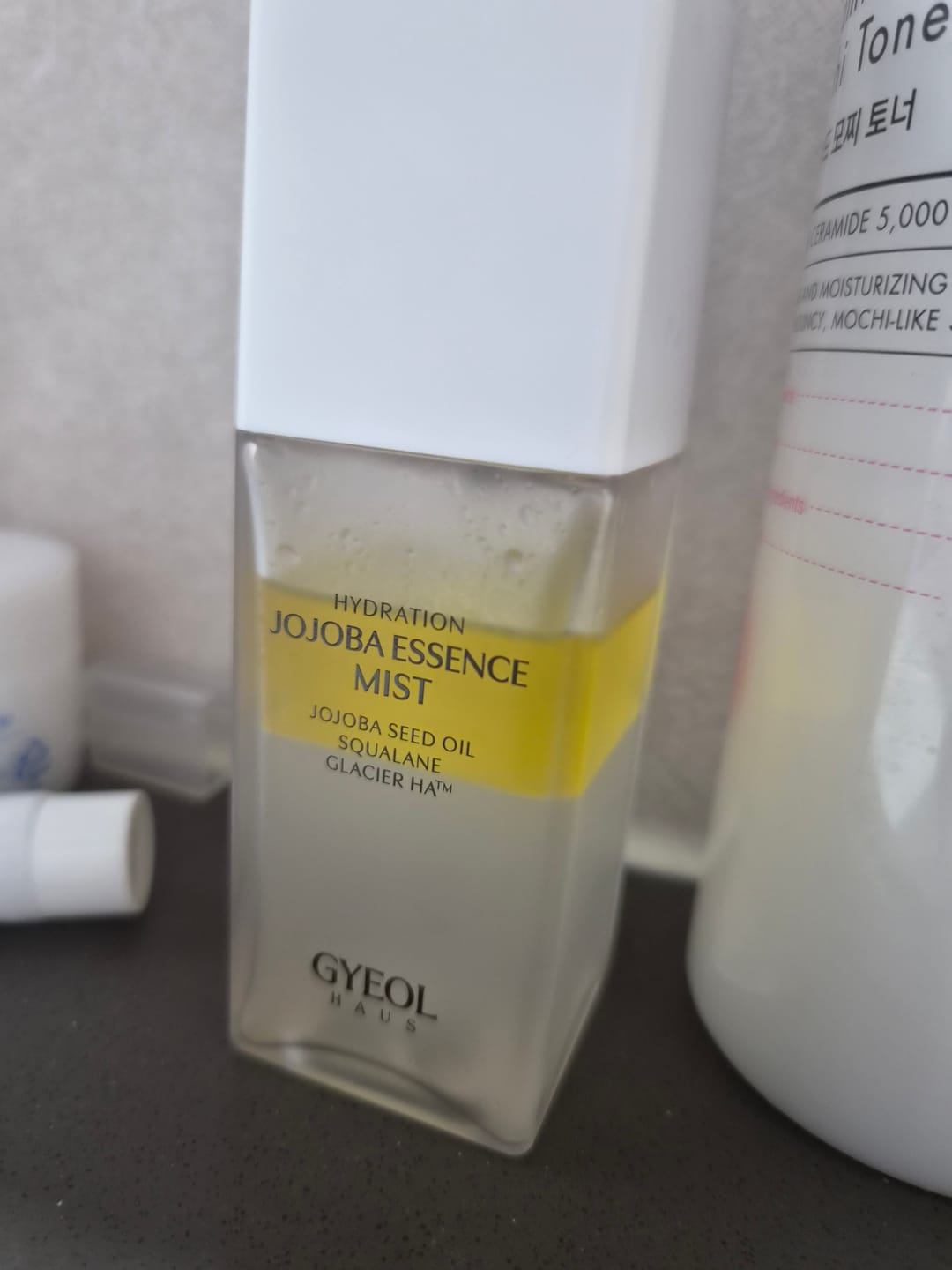 Customer photo review of Gyeol Haus Hydration Jojoba Essence Mist 80ml